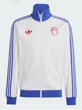 adidas Originals x Jude Bellingham Track Top Jacket White Blue Size M